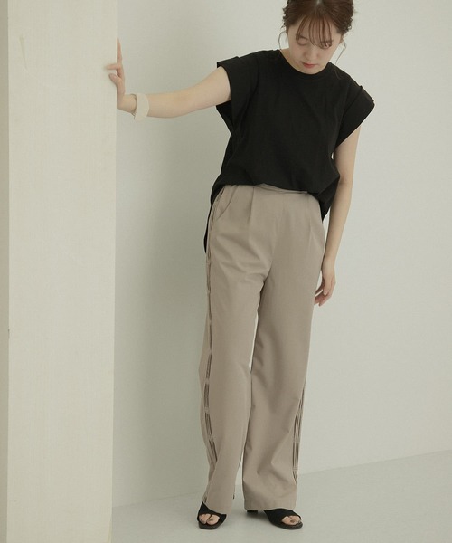 LAATO（ラート）の「RELAX TACK PANTS（その他パンツ・レディース・カーキ/ベージュ/グリーン・FREE）」の12枚目の写真