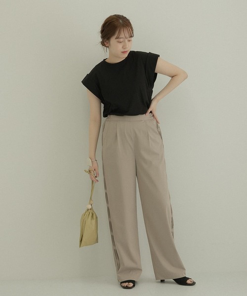 LAATO（ラート）の「RELAX TACK PANTS（その他パンツ・レディース・カーキ/ベージュ/グリーン・FREE）」の14枚目の写真