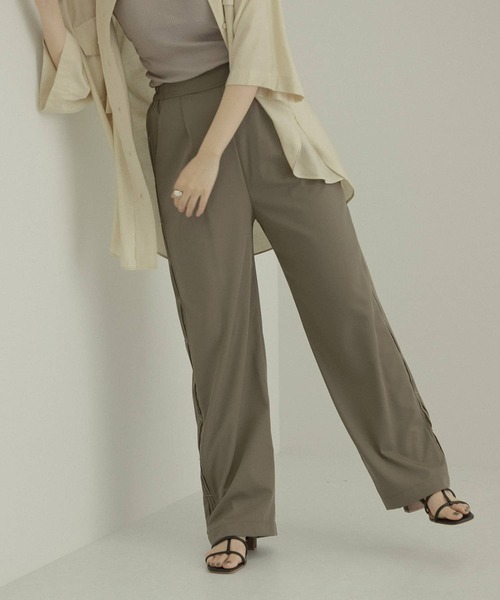 LAATO（ラート）の「RELAX TACK PANTS（その他パンツ・レディース・カーキ/ベージュ/グリーン・FREE）」の22枚目の写真