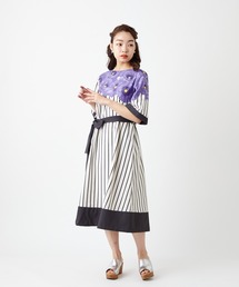 ふりふ | 【姉萌音】ウエストリボンワンピース(ワンピース)