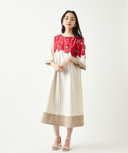 ふりふ（フリフ）の「【姉萌音】ウエストリボンワンピース（ワンピース・レディース・ピンク系その他/ライラック・FREE）」の20枚目の写真