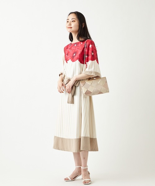 ふりふ（フリフ）の「【姉萌音】ウエストリボンワンピース（ワンピース・レディース・ピンク系その他/ライラック・FREE）」の22枚目の写真