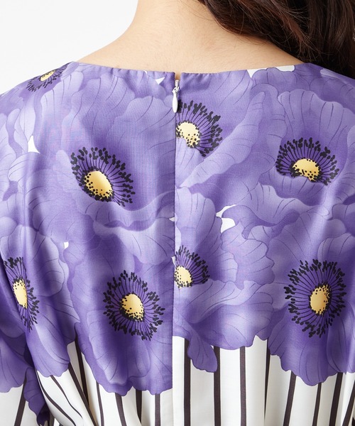 ふりふ（フリフ）の「【姉萌音】ウエストリボンワンピース（ワンピース・レディース・ピンク系その他/ライラック・FREE）」の9枚目の写真