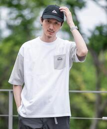 coen | ソデハイショクポケットTシャツ(Tシャツ/カットソー)