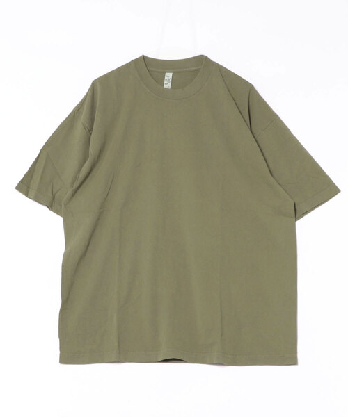 LOS ANGELES APPAREL(ロサンゼルスアパレル)の「★LOS ANGELES APPAREL★6.5oz Garment Dye CrewNeck T-SHIRT - ロサンゼルスアパレル ガーメントダイクルーネックTシャツ(Tシャツ/カットソー・レディース・グリーン/クリーム/クリアブルー/スミクロ/パープル/ベージュ/ブラック/ホワイト/ライトグレー/ライトピンク/レッド系その他2/ネイビー/レッド系その他/オレンジ/アーミー/パープル系・X-LARGE/XX-LARGE/LARGE/MEDIUM/XXX-LARGE/SMALL)」の8枚目の写真