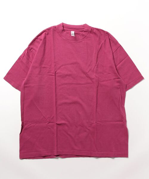 LOS ANGELES APPAREL（ロサンゼルスアパレル）の「★LOS ANGELES APPAREL★6.5oz Garment Dye CrewNeck T-SHIRT - ロサンゼルスアパレル　ガーメントダイクルーネックTシャツ（Tシャツ/カットソー・レディース・グリーン/クリーム/クリアブルー/スミクロ/パープル/ベージュ/ブラック/ホワイト/ライトグレー/ライトピンク/レッド系その他2/ネイビー/レッド系その他・X-LARGE/XX-LARGE/LARGE/MEDIUM/XXX-LARGE/SMALL）」の13枚目の写真