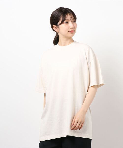 LOS ANGELES APPAREL（ロサンゼルスアパレル）の「★LOS ANGELES APPAREL★6.5oz Garment Dye CrewNeck T-SHIRT - ロサンゼルスアパレル　ガーメントダイクルーネックTシャツ（Tシャツ/カットソー・レディース・グリーン/クリーム/クリアブルー/スミクロ/パープル/ベージュ/ブラック/ホワイト/ライトグレー/ライトピンク/レッド系その他2/ネイビー/レッド系その他・X-LARGE/XX-LARGE/LARGE/MEDIUM/XXX-LARGE/SMALL）」の22枚目の写真