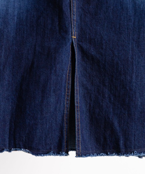 AMERICAN HOLIC（アメリカンホリック）の「Aラインデニムスカート（デニムスカート・レディース・インディゴブルー・S/M/L）」の12枚目の写真