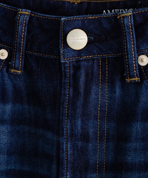 AMERICAN HOLIC（アメリカンホリック）の「Aラインデニムスカート（デニムスカート・レディース・インディゴブルー・S/M/L）」の16枚目の写真