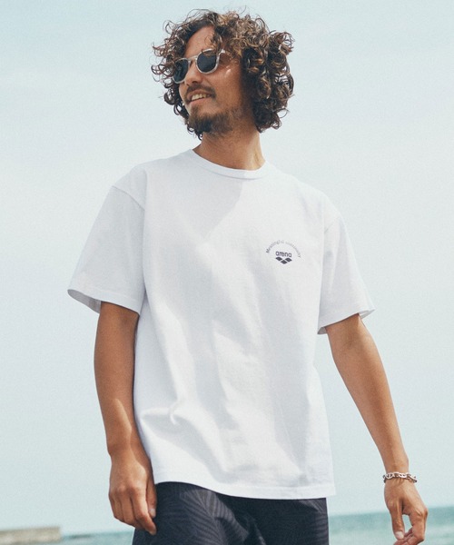 Arena Mc別注 ロゴtee Tシャツ カットソー Nano Universe ナノユニバース のファッション通販 Zozotown