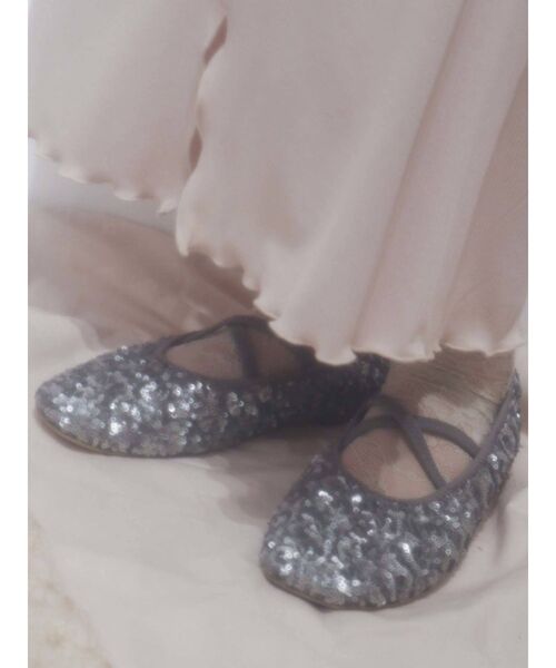 merry jenny（メリージェニー）の「twinkleバレエシューズ（その他シューズ・レディース・ブラック/シルバー/ゴールド・MEDIUM/LARGE）」の7枚目の写真