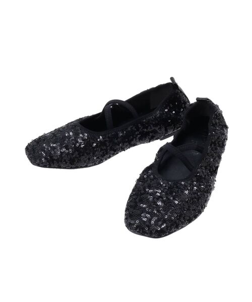 merry jenny（メリージェニー）の「twinkleバレエシューズ（その他シューズ・レディース・ブラック/シルバー/ゴールド・MEDIUM/LARGE）」の6枚目の写真