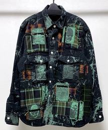 KIDILL × EDWIN Patch Denim Shirts (KLED19 P)