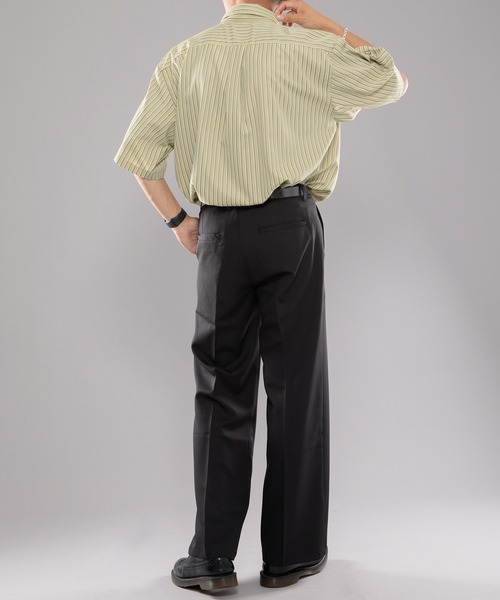 kutir（クティール）の「センタープレスフレアパンツ（その他パンツ・メンズ・ブラック/オレンジ/ブルーグリーン・SMALL/MEDIUM/LARGE）」の4枚目の写真