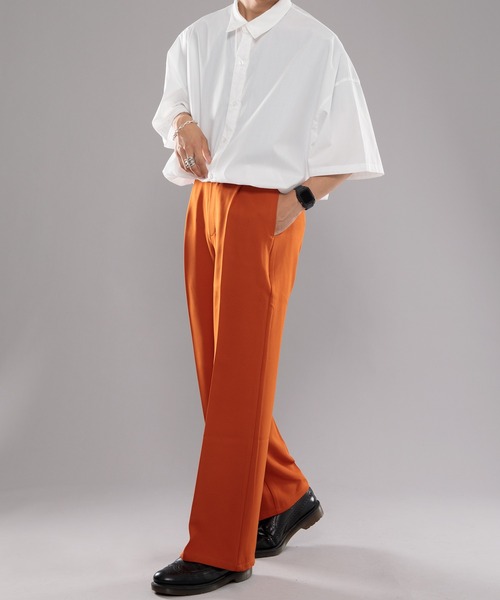 kutir（クティール）の「センタープレスフレアパンツ（その他パンツ・メンズ・ブラック/オレンジ/ブルーグリーン・SMALL/MEDIUM/LARGE）」の14枚目の写真