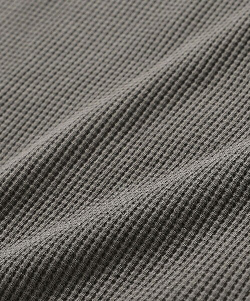 BEAMS LIGHTS（ビームスライツ）の「BEAMS LIGHTS / サーマル 半袖 Tシャツ（Tシャツ/カットソー・メンズ・グレー/オフホワイト/ネイビー・SMALL/MEDIUM/LARGE）」の10枚目の写真