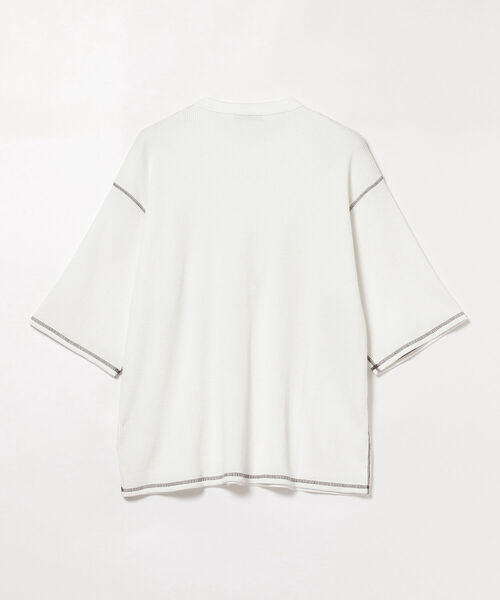 BEAMS LIGHTS（ビームスライツ）の「BEAMS LIGHTS / サーマル 半袖 Tシャツ（Tシャツ/カットソー・メンズ・グレー/オフホワイト/ネイビー・SMALL/MEDIUM/LARGE）」の17枚目の写真