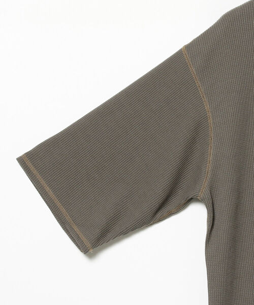 BEAMS LIGHTS（ビームスライツ）の「BEAMS LIGHTS / サーマル 半袖 Tシャツ（Tシャツ/カットソー・メンズ・グレー/オフホワイト/ネイビー・SMALL/MEDIUM/LARGE）」の20枚目の写真