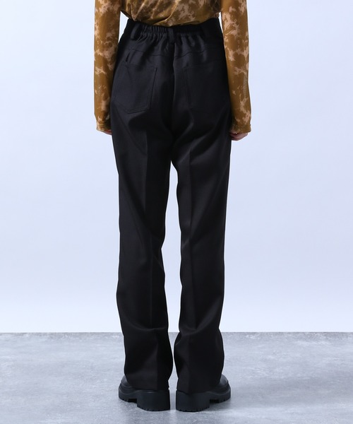 HARE（ハレ）の「センタープレスセミフレアパンツ(HARE)（スラックス・レディース・ブラック/ブルー/イエロー・S/M）」の19枚目の写真