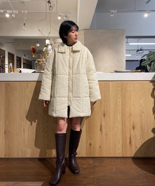 NEUNA（ヌナ）の「履き心地抜群スクエアトゥ/ヴィーガンレザーロングブーツ（ブーツ・レディース・ブラック/ブラウン・SMALL/MEDIUM/LARGE）」の17枚目の写真