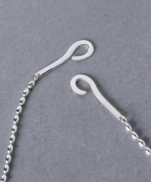 AFTER SHAVE CLUB（アフターシェイヴクラブ）の「＜AFTER SHAVE CLUB（アフターシェイブクラブ）＞BALL CHN ネックレス（ネックレス・レディース・シルバー・FREE）」の4枚目の写真