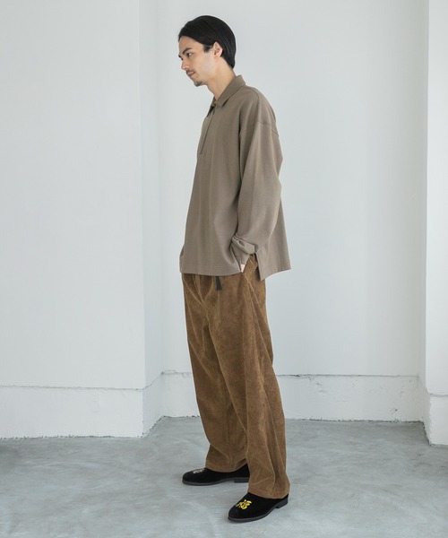 niko and...（ニコアンド）の「ストレッチコーデュロイパンツ（その他パンツ・メンズ・ブラック/ベージュ/ブラウン/グリーン・MEDIUM/LARGE）」の20枚目の写真