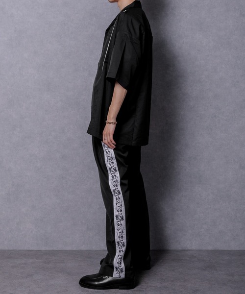 Adoon plain（アドーンプレーン）の「【Adoon plain】刺繍ラインシャツ（シャツ/ブラウス・メンズ・ブラック/カーキ・LARGE/MEDIUM）」の12枚目の写真