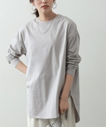 コットンロングスリーブTシャツ