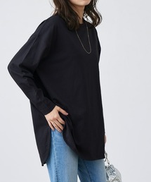 コットンロングスリーブTシャツ