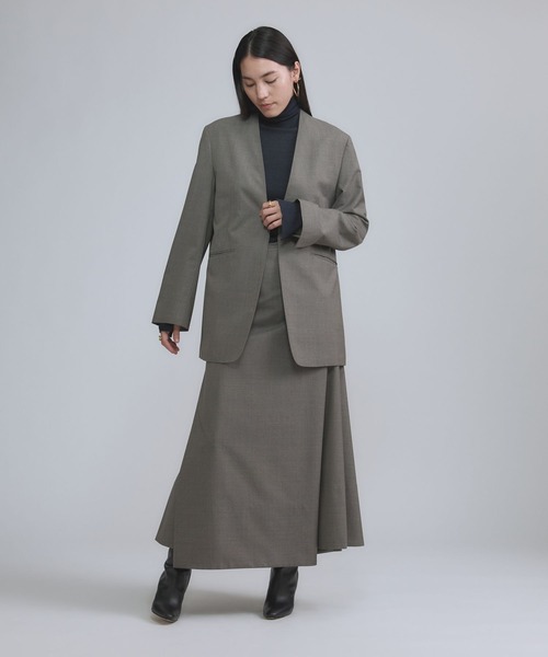 Chaos(カオス)の「Chaos(カオス)/SUPERロッタラップスカート【セットアップ可】(スカート・レディース・ベージュ・FREE)」の6枚目の写真