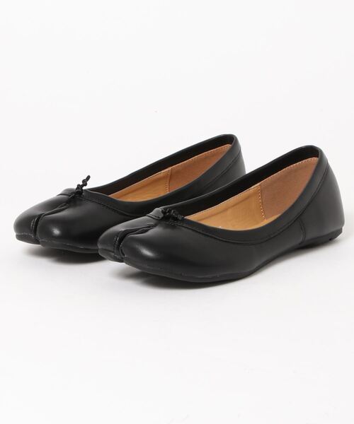 VEENA 1921（ヴィーナ）の「【La mode】足袋　フラット バレエ パンプス（パンプス・レディース・ブラウン/ブラック/ベージュ・37/39/35）」の14枚目の写真