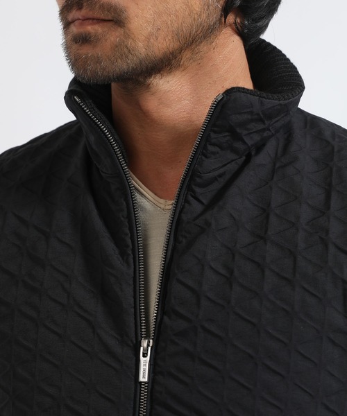 TETE HOMME(テットオム)の「袖ニットディポックスタンドカラーブルゾン(ブルゾン・メンズ・ブラック/カーキ・MEDIUM/LARGE/X-LARGE)」の8枚目の写真