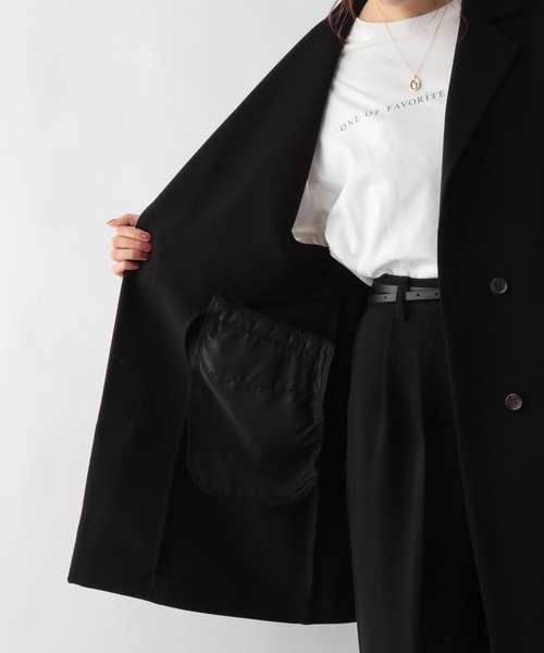 GLOBAL WORK（グローバルワーク）の「テーラードジレ/217097（ベスト・レディース・ブラック/グレー系その他・FREE）」の18枚目の写真