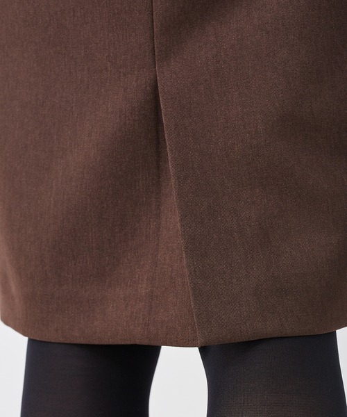 KASHIYAMA（カシヤマ）の「＜ウォッシャブル＞ウールライクポーリーツイルスリムタイトスカート（スカート・レディース・グレー/ピンクベージュ/モカ/ブラウン/ライトブルー・マルチサイズ）」の19枚目の写真