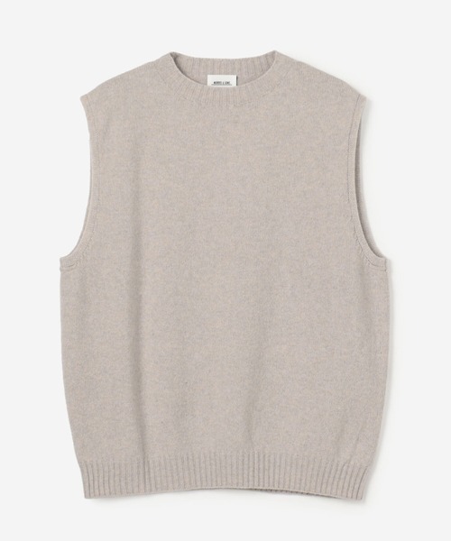 Morris & Sons(モリスアンドサンズ)の「【MORRIS & SONS】ジーロンラム ニットベスト MEN(ベスト・メンズ・ブラック/ネイビー/ダークグレー/オートミール・2/3)」の13枚目の写真