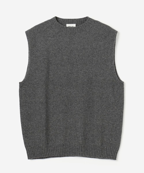 Morris & Sons(モリスアンドサンズ)の「【MORRIS & SONS】ジーロンラム ニットベスト MEN(ベスト・メンズ・ブラック/ネイビー/ダークグレー/オートミール・2/3)」の21枚目の写真