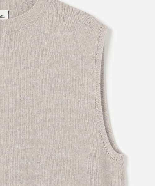 Morris & Sons(モリスアンドサンズ)の「【MORRIS & SONS】ジーロンラム ニットベスト MEN(ベスト・メンズ・ブラック/ネイビー/ダークグレー/オートミール・2/3)」の15枚目の写真