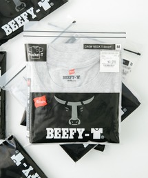【HANES/ヘインズ】GWの旅行・レジャーに 厚手で透けない BEEFY-T ポケットTシャツ H5190 ビーフィー Tシャツ 無地 ユニセックス ヘビーウェイト