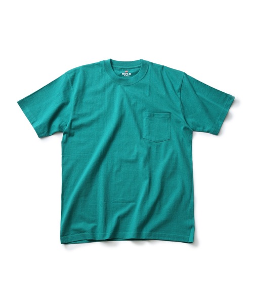 HANES(ヘインズ)の「【HANES/ヘインズ】GWの旅行・レジャーに 厚手で透けない BEEFY-T ポケットTシャツ H5190 ビーフィー Tシャツ 無地 ユニセックス ヘビーウェイト(Tシャツ/カットソー・メンズ・グレー/ネイビー/ブラック/ホワイト/カーキ/ダークグリーン/イエロー/ブルー/スミクロ/レッド系その他/グリーン/チャコールグレー/ライトベージュ/ダークパープル/レッド・LARGE/SMALL/X-LARGE/MEDIUM/X-SMALL)」の9枚目の写真