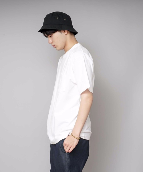 HANES(ヘインズ)の「【HANES/ヘインズ】GWの旅行・レジャーに 厚手で透けない BEEFY-T ポケットTシャツ H5190 ビーフィー Tシャツ 無地 ユニセックス ヘビーウェイト(Tシャツ/カットソー・メンズ・グレー/ネイビー/ブラック/ホワイト/カーキ/ダークグリーン/イエロー/ブルー/スミクロ/レッド系その他/グリーン/チャコールグレー/ライトベージュ/ダークパープル/レッド・LARGE/SMALL/X-LARGE/MEDIUM/X-SMALL)」の19枚目の写真