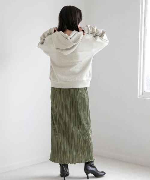 LOWRYS FARM（ローリーズファーム）の「ＳｔａｎＲａｙウラケパーカー　219737（パーカー・レディース・マスタード/アイボリー・FREE）」の6枚目の写真