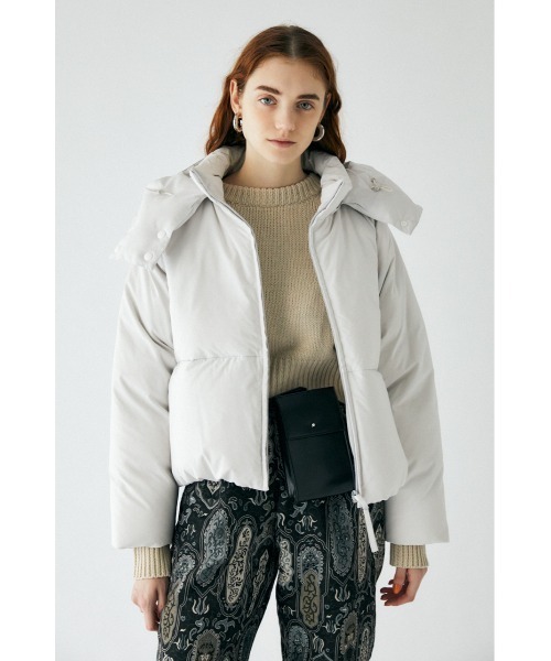 MOUSSY(マウジー)の「ALLIED DOWN ジャケット(ダウンジャケット/コート・レディース・ライトグレー/カーキ/ブラウン/ブラック・2/1)」の16枚目の写真