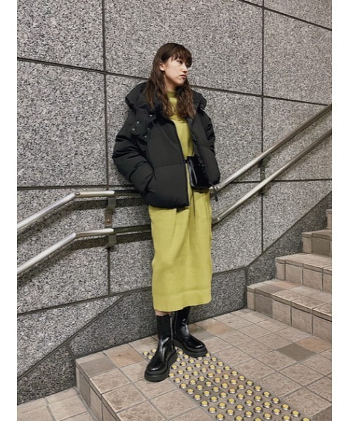 MOUSSY(マウジー)の「ALLIED DOWN ジャケット(ダウンジャケット/コート・レディース・ライトグレー/カーキ/ブラウン/ブラック・2/1)」の11枚目の写真