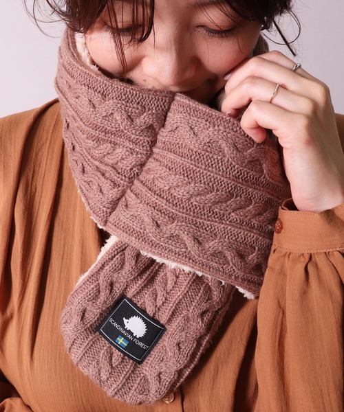 セール Scandinavian Forest ケーブル ニット ボア 差し込み マフラー 251 Ttsf505 El マフラー Scandinavian Forest スカンジナビアン フォレスト のファッション通販 Zozotown