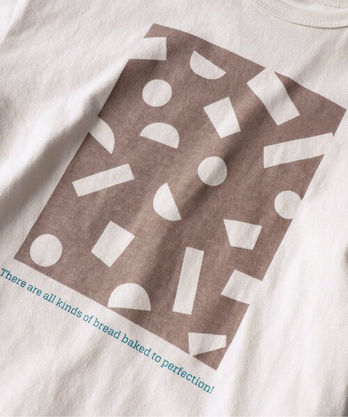 BREEZE by yumi.（ブリーズバイユミ）の「WEB限定 ボックスグラフィックロンT 【BREEZE by yumi.】（Tシャツ/カットソー・キッズ・ベージュ/アイボリー・110/130/80/120/140/90/100）」の10枚目の写真