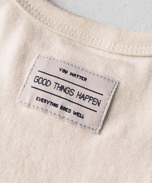 BREEZE by yumi.（ブリーズバイユミ）の「WEB限定 ボックスグラフィックロンT 【BREEZE by yumi.】（Tシャツ/カットソー・キッズ・ベージュ/アイボリー・110/130/80/120/140/90/100）」の11枚目の写真