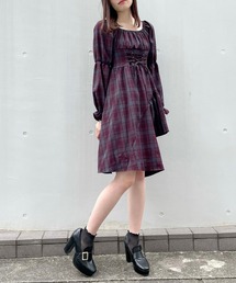 titty＆Co. PETIT | 【titty&Co.PETIT】長袖イレヘムスピンドルワンピース(ワンピース)