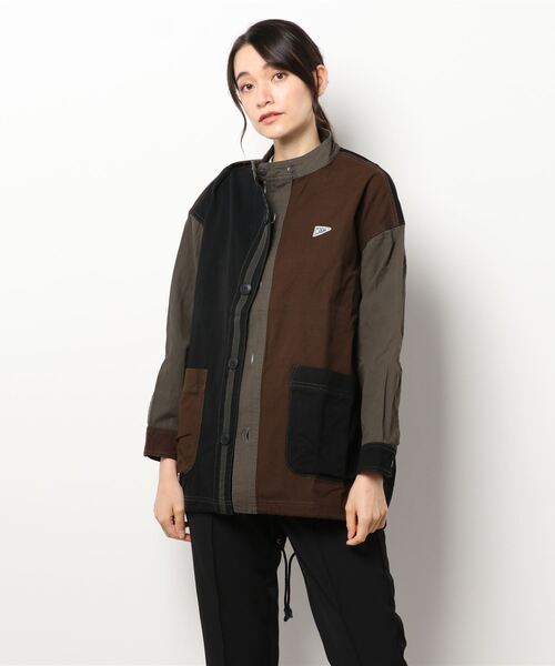 CUBE SUGAR（キューブシュガー）の「CUBE SUGAR/キューブシュガー　ヘビーオックスショートモッズCO（モッズコート・レディース・ブラック/ベージュ・FREE）」の14枚目の写真