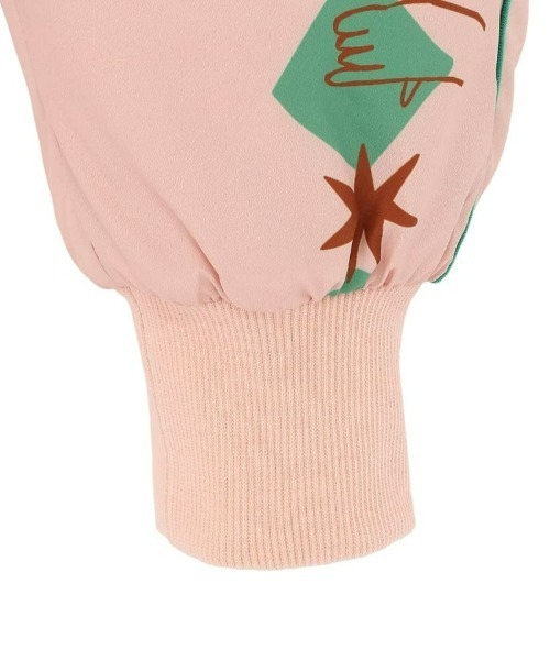 moimoln（モイモルン）の「ムーンショット柄化繊フリースパンツ（その他パンツ・キッズ・ライトイエロー/ピンク・120cm/100cm/110cm/130cm/90cm）」の5枚目の写真