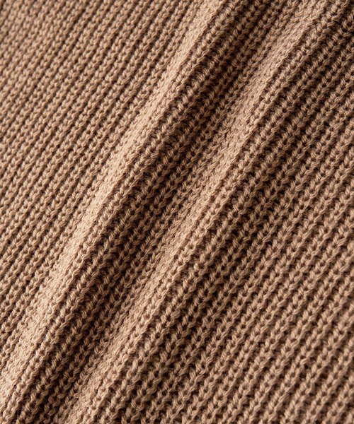 SHISKY（シスキー）の「SHISKY / シスキー 7G畦編み オーバーサイズ ハイネックチュニック/ボトルネックワンピ　キッズ（ニット/セーター・キッズ・モカ/ブラウン/ベージュ/チャコール/ベージュ系その他/ブラウン系その他/グレー系その他/ブラック・110/150/140/130/120/160）」の16枚目の写真